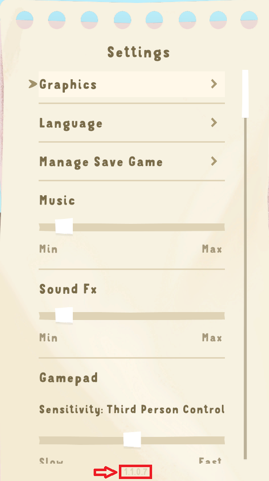 Where can I find which game version I'm playing on? – ustwo games